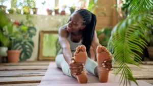 a woman exercising Hormone Therapy After 40: What Every Woman Should Know